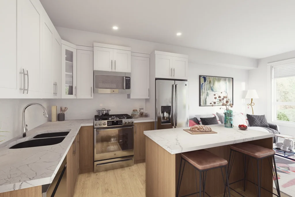 Larner Landing Kitchen Rendering