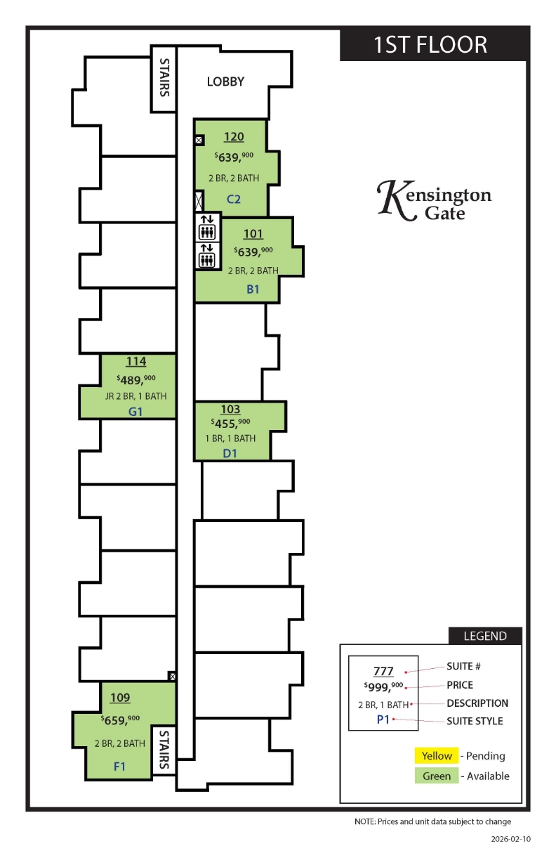 Kensington Gate 1st Floor