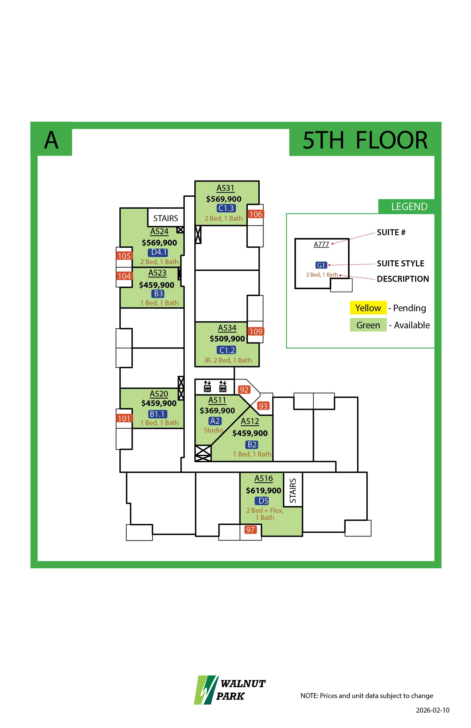 Walnut Park 5th Floor