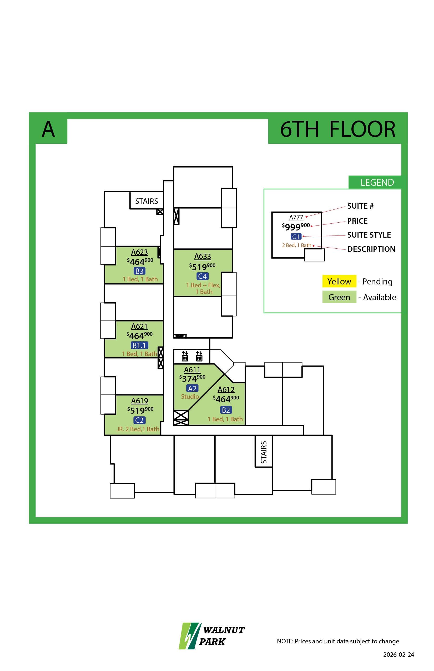 Walnut Park 6th Floor