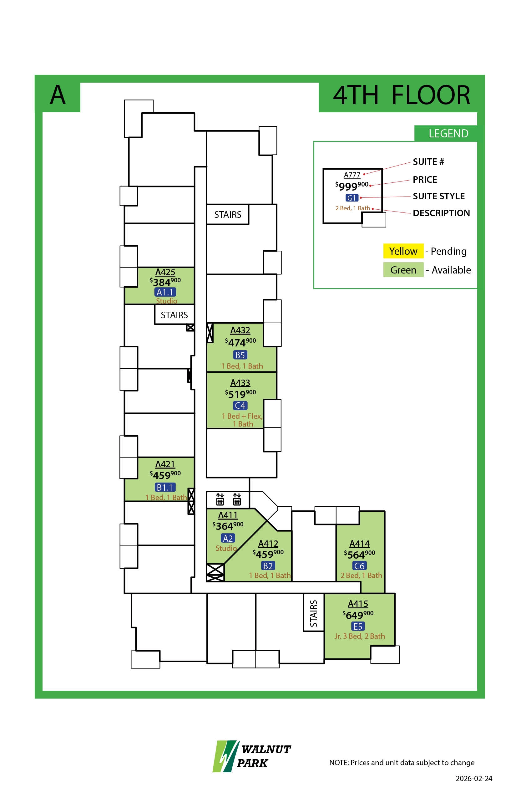 Walnut Park 4th Floor