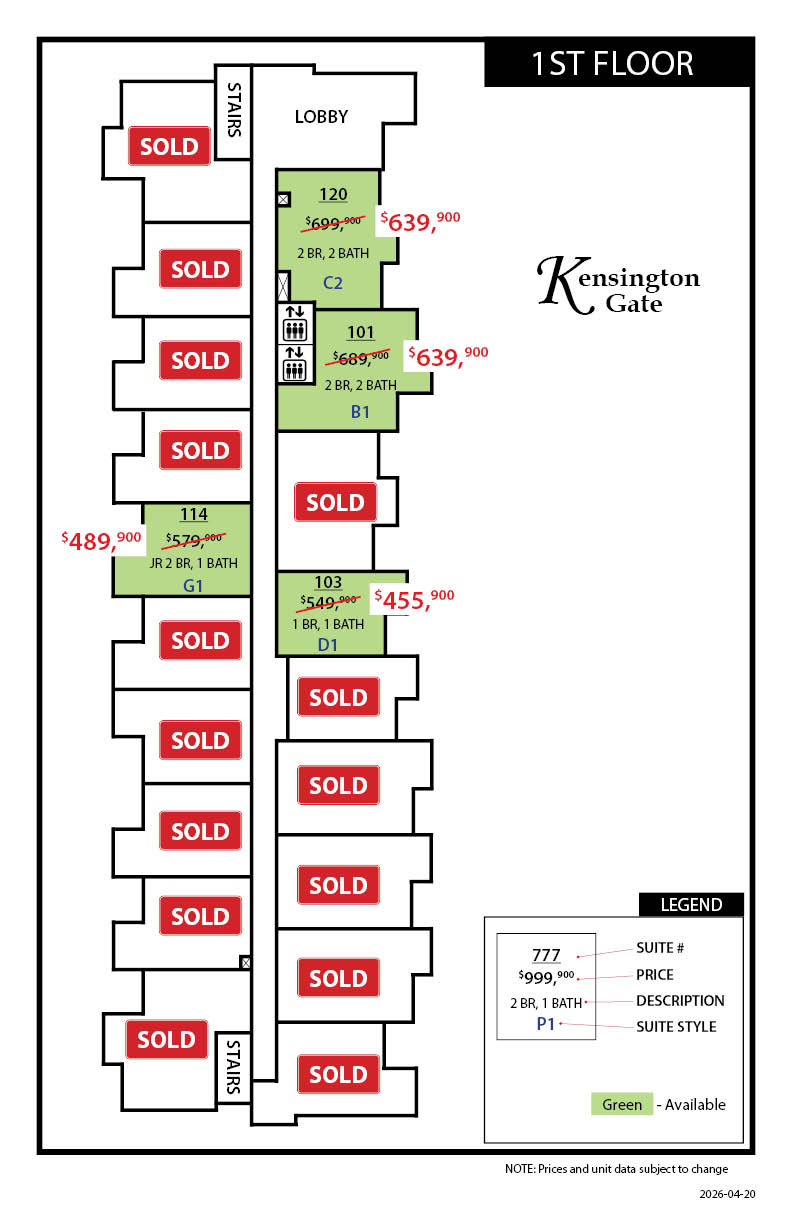 Kensington Gate 1st Floor