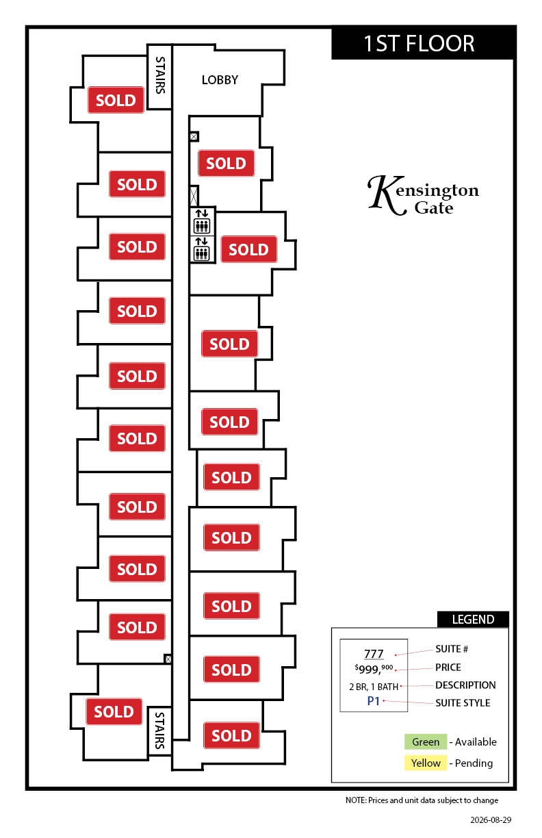 Kensington Gate 1st Floor