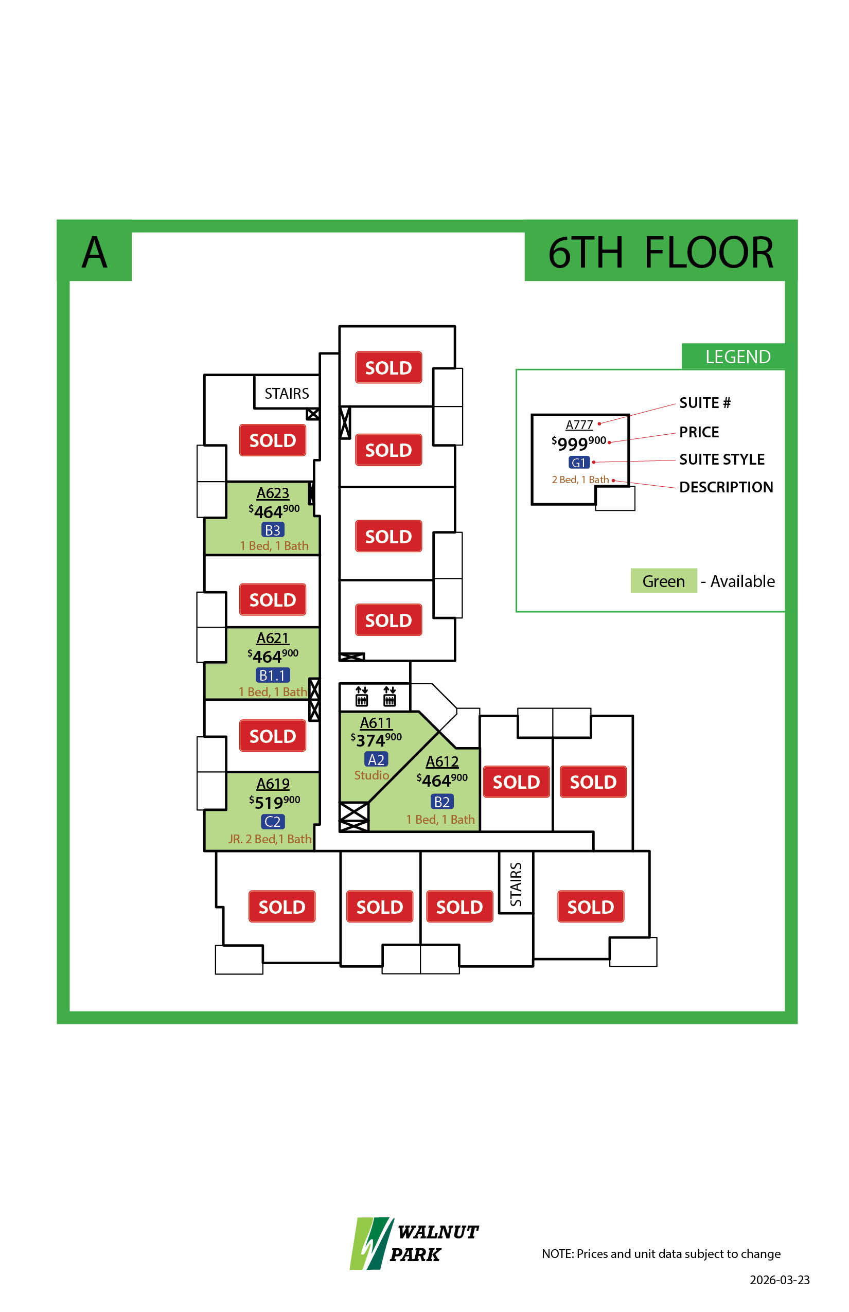 Walnut Park 6th Floor