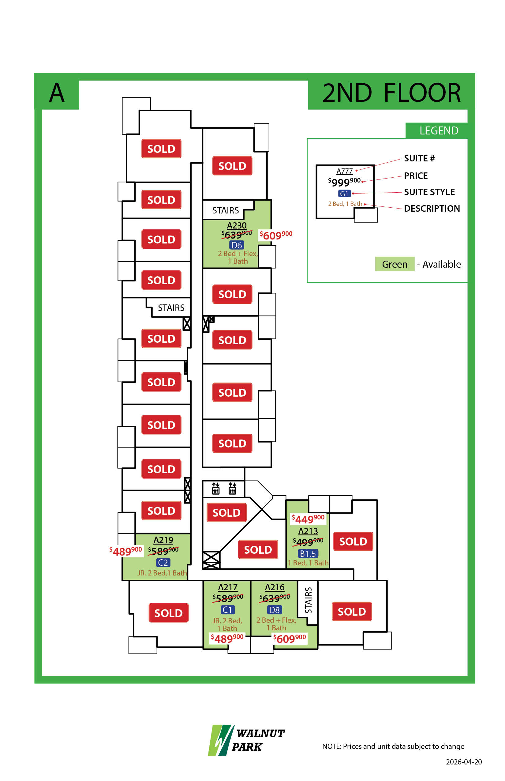 Walnut Park 2nd Floor