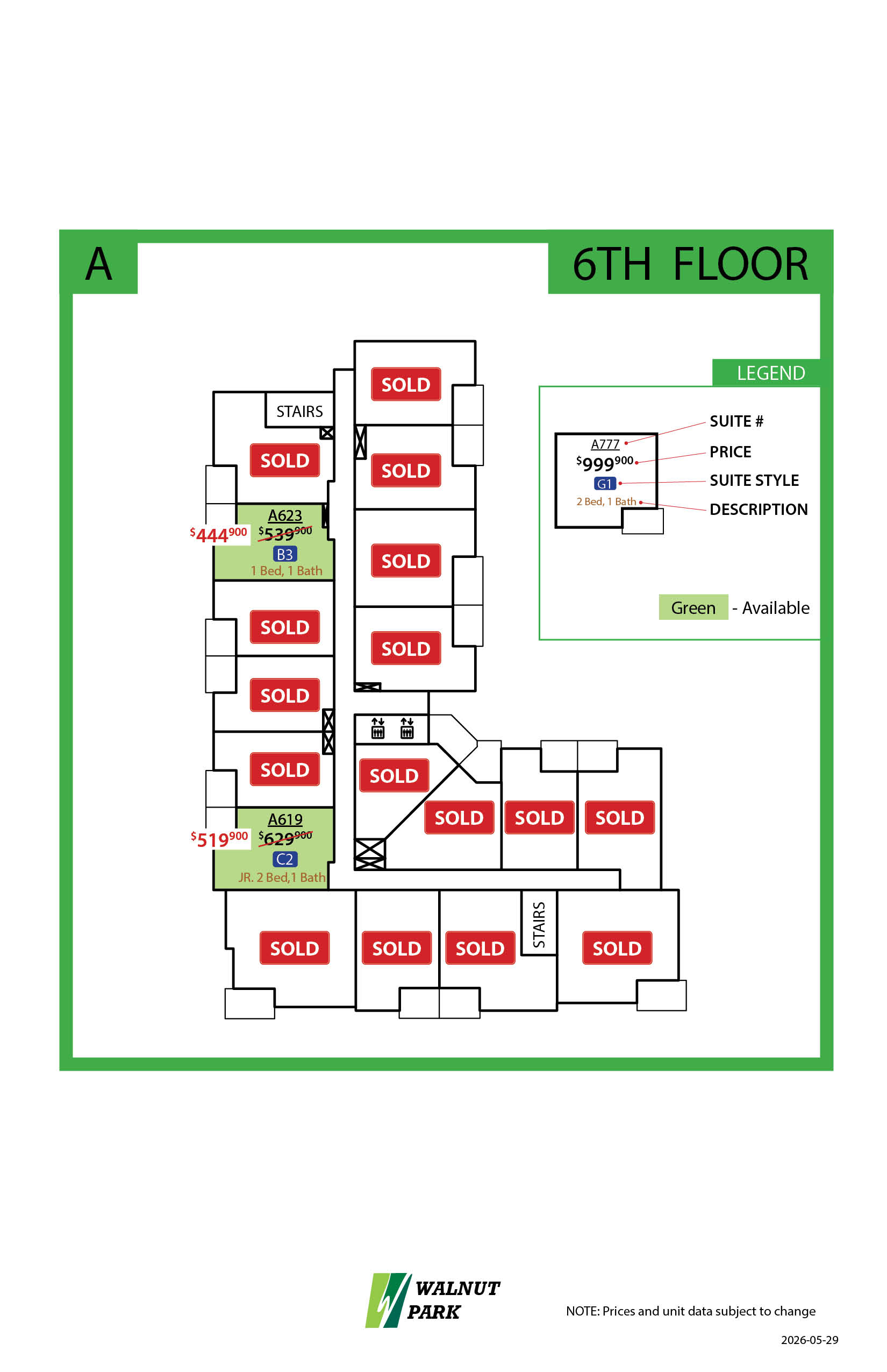 Walnut Park 6th Floor