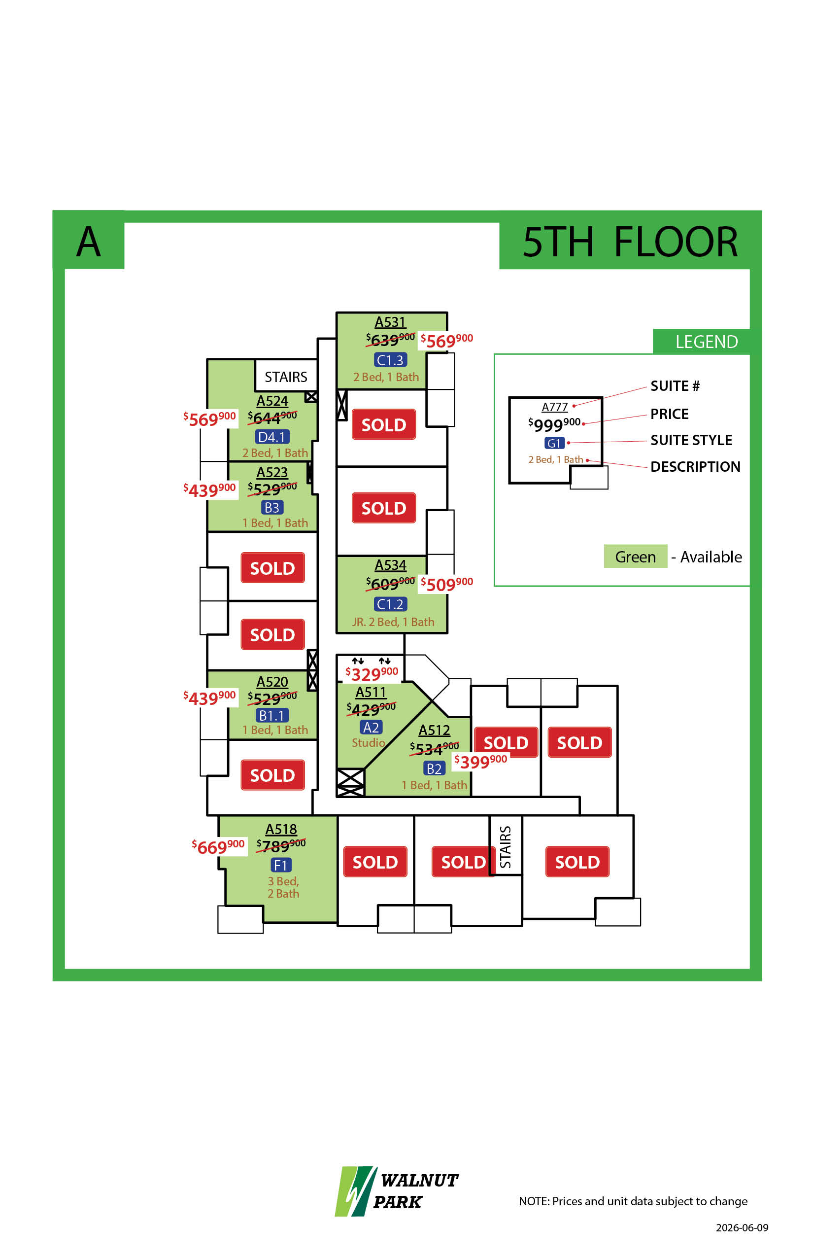 Walnut Park 5th Floor