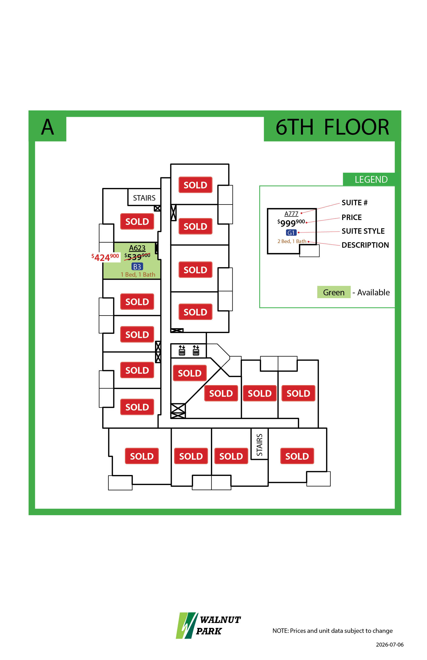 Walnut Park 6th Floor