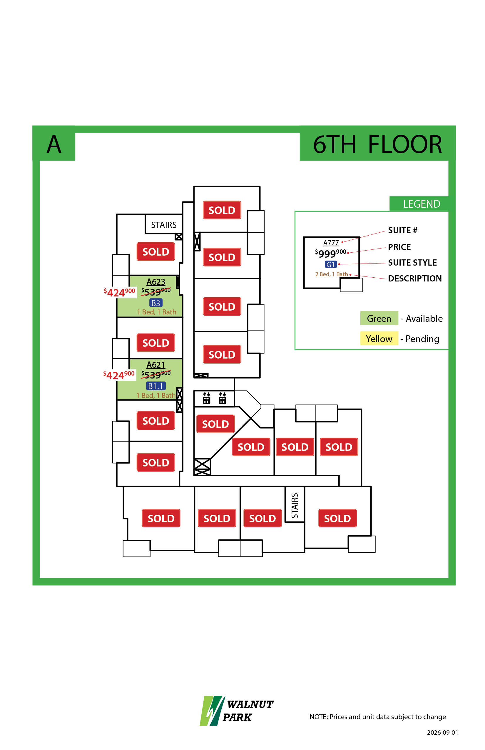 Walnut Park 6th Floor
