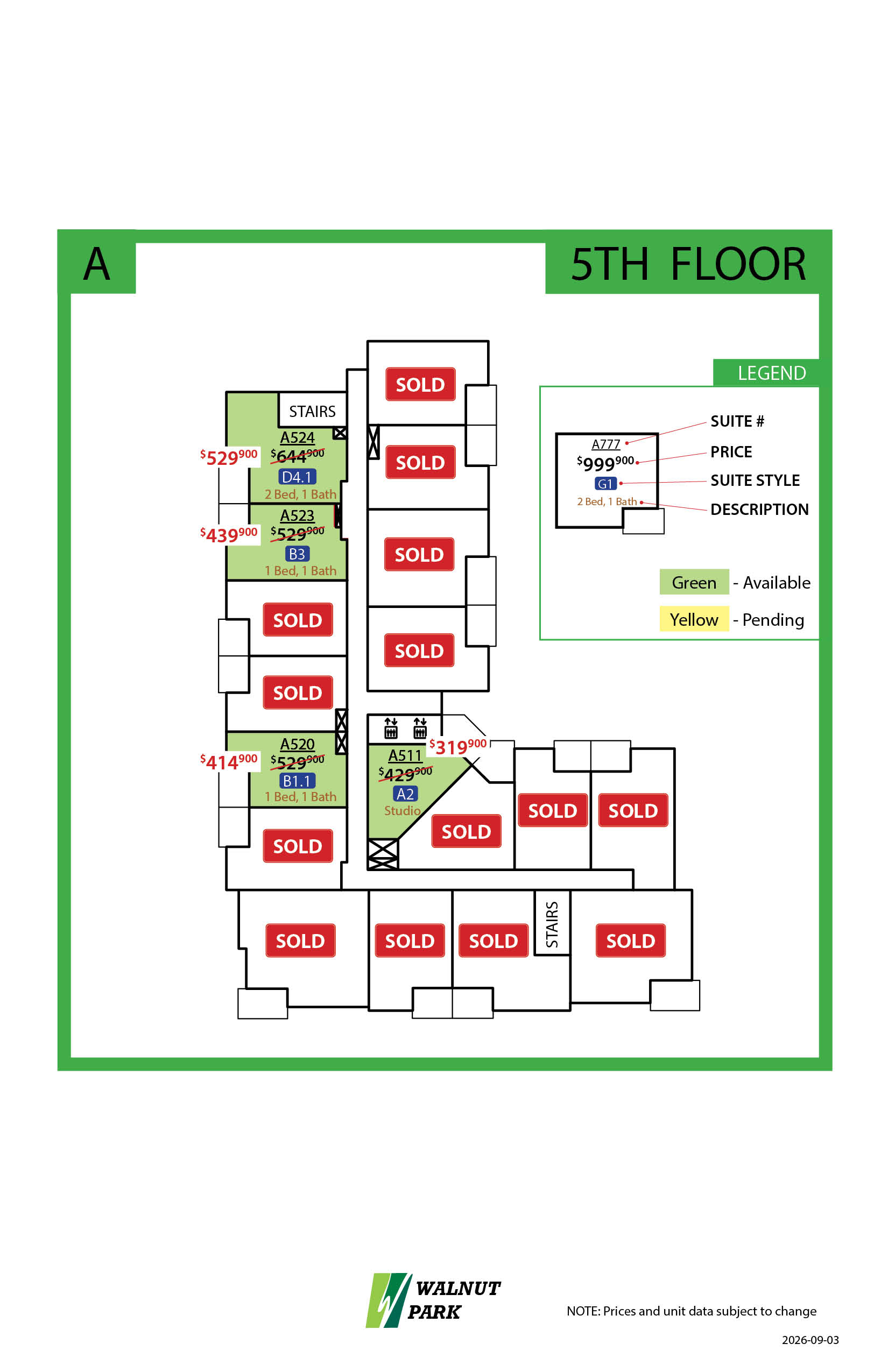Walnut Park 5th Floor