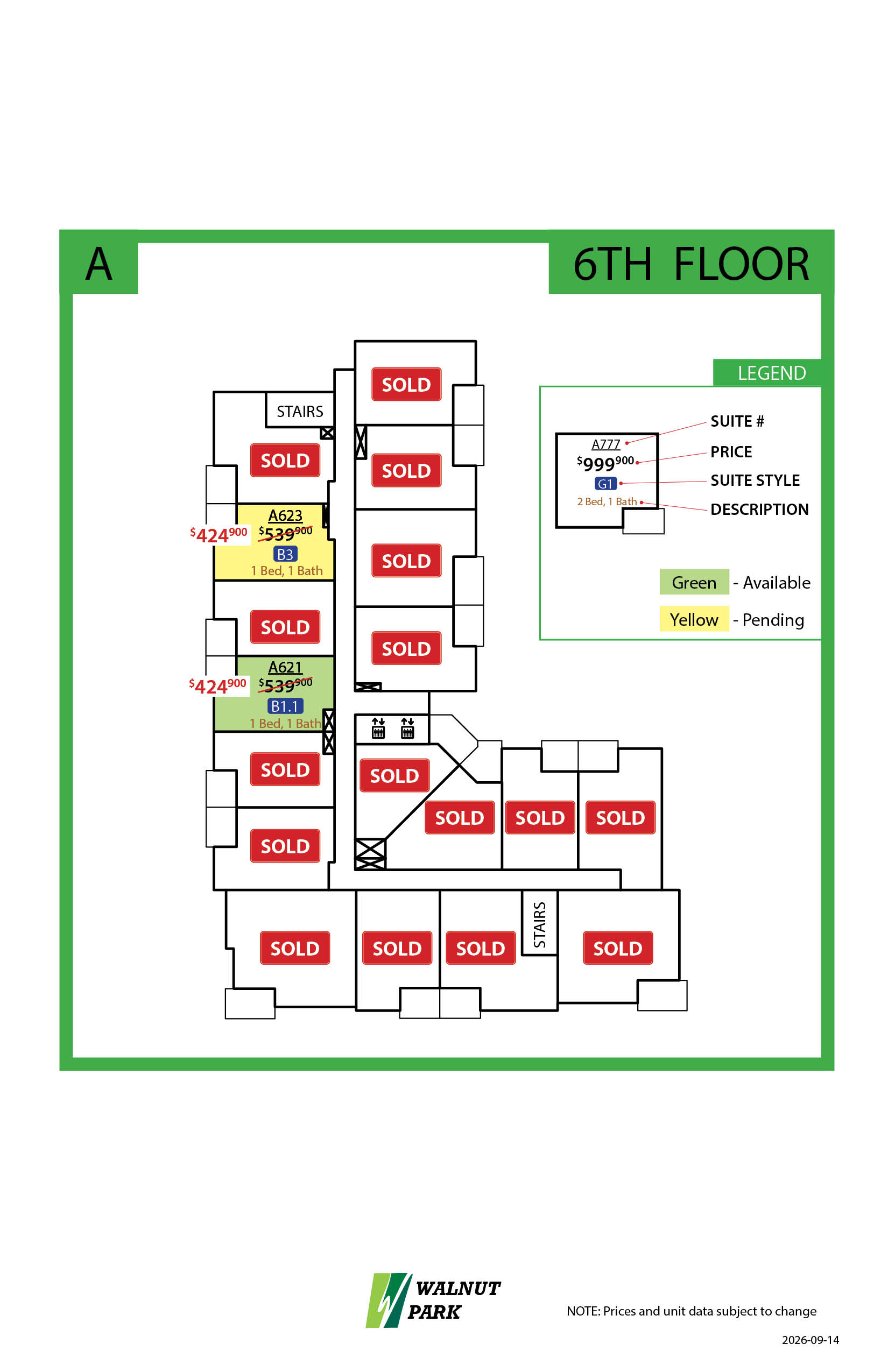 Walnut Park 6th Floor