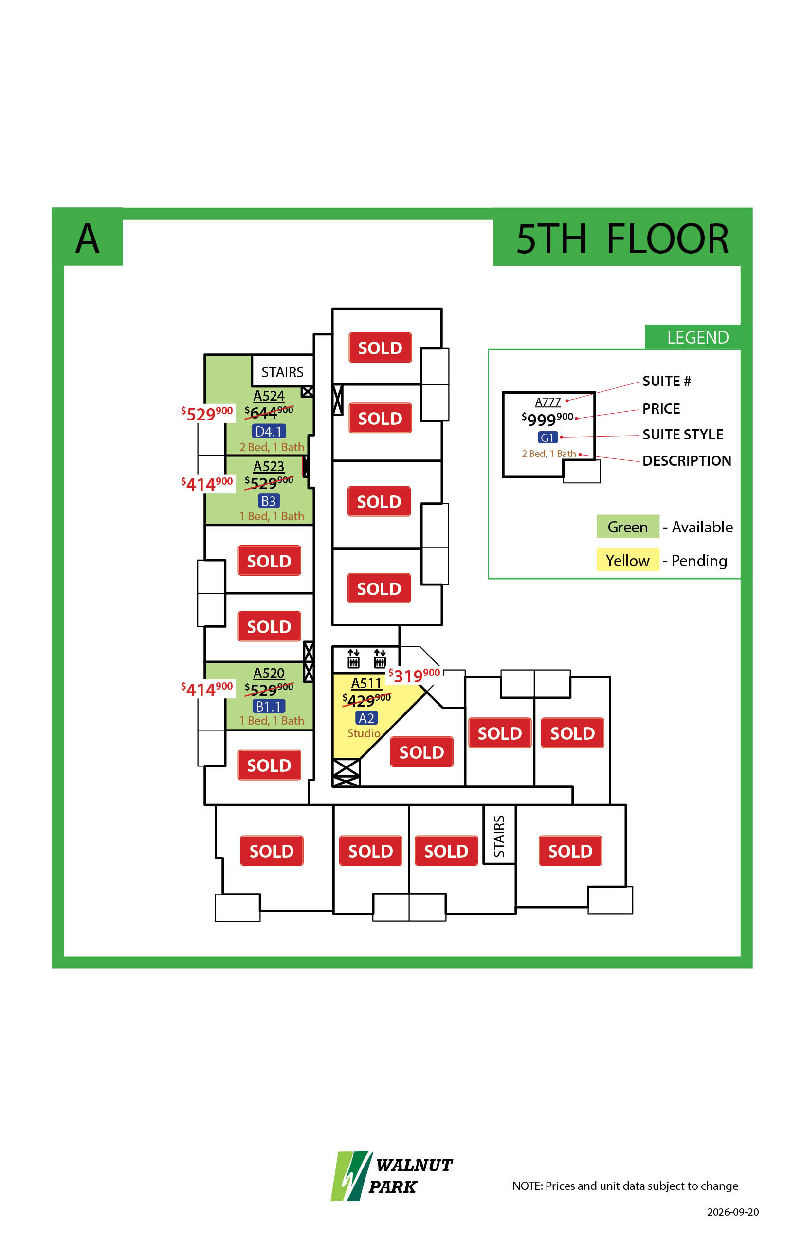Walnut Park 5th Floor