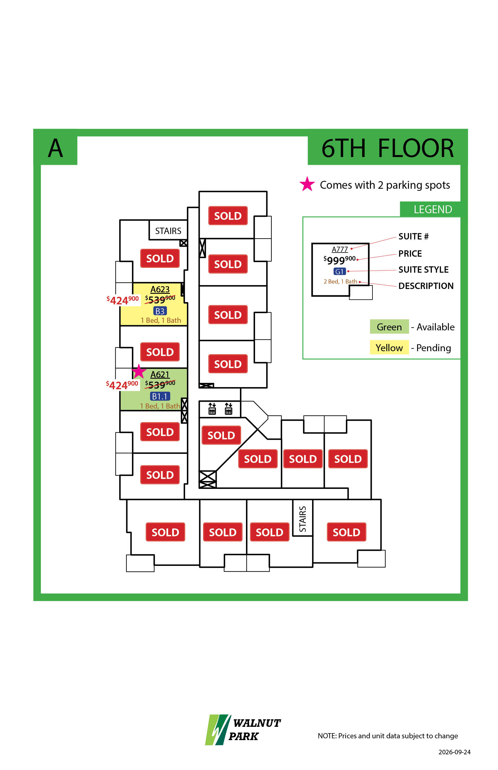 Walnut Park 6th Floor