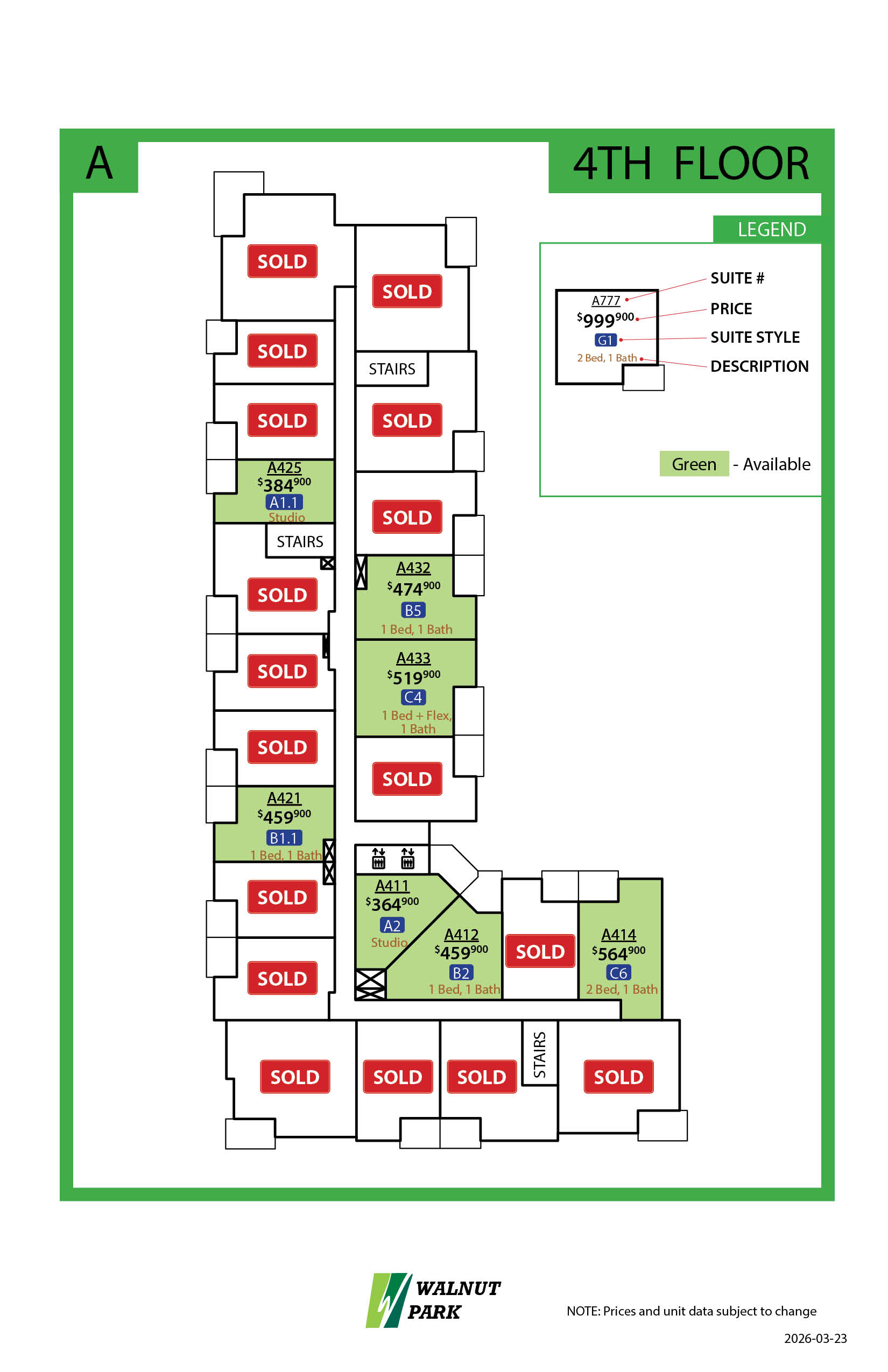 Walnut Park 4th Floor