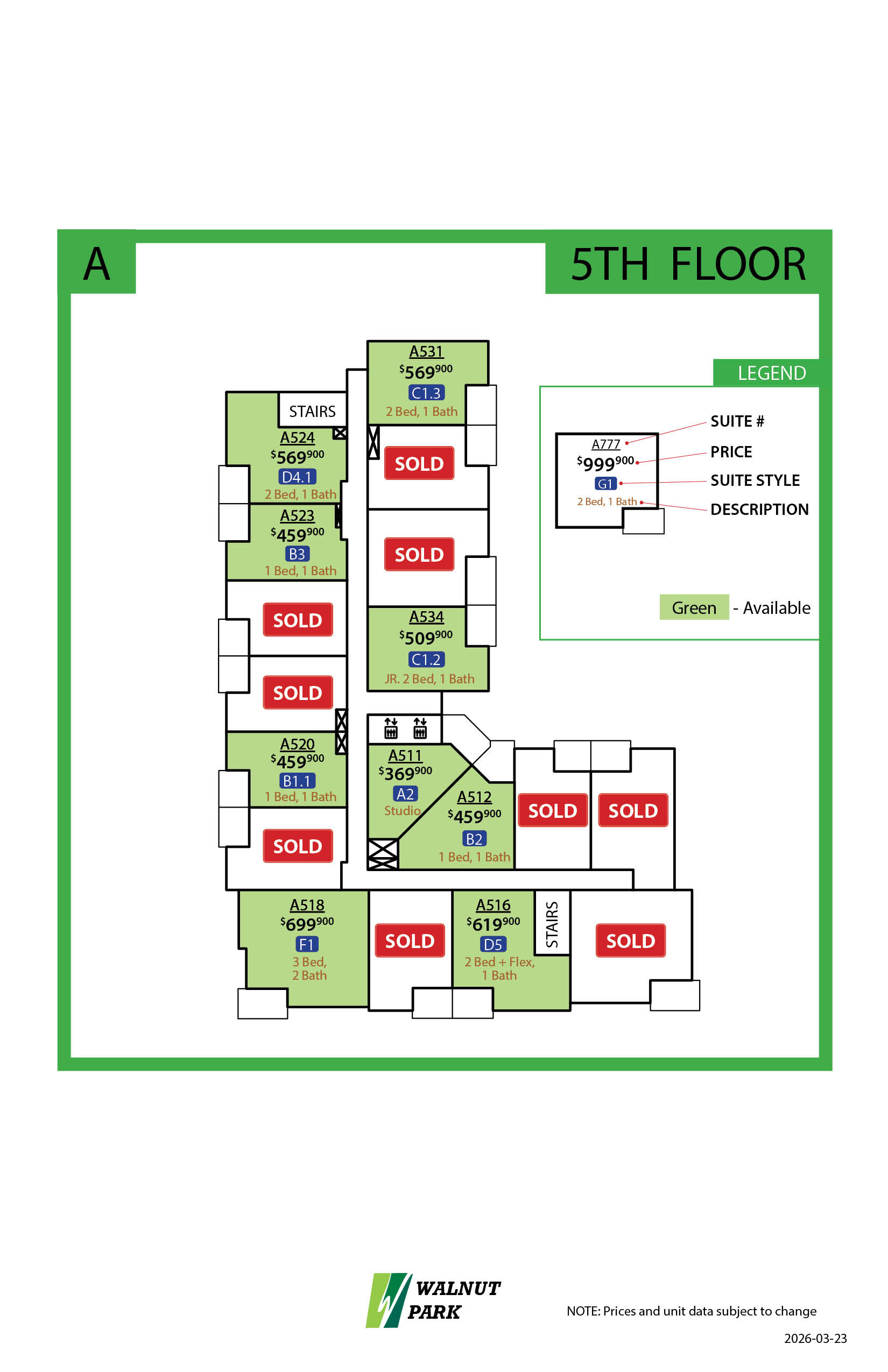 Walnut Park 5th Floor